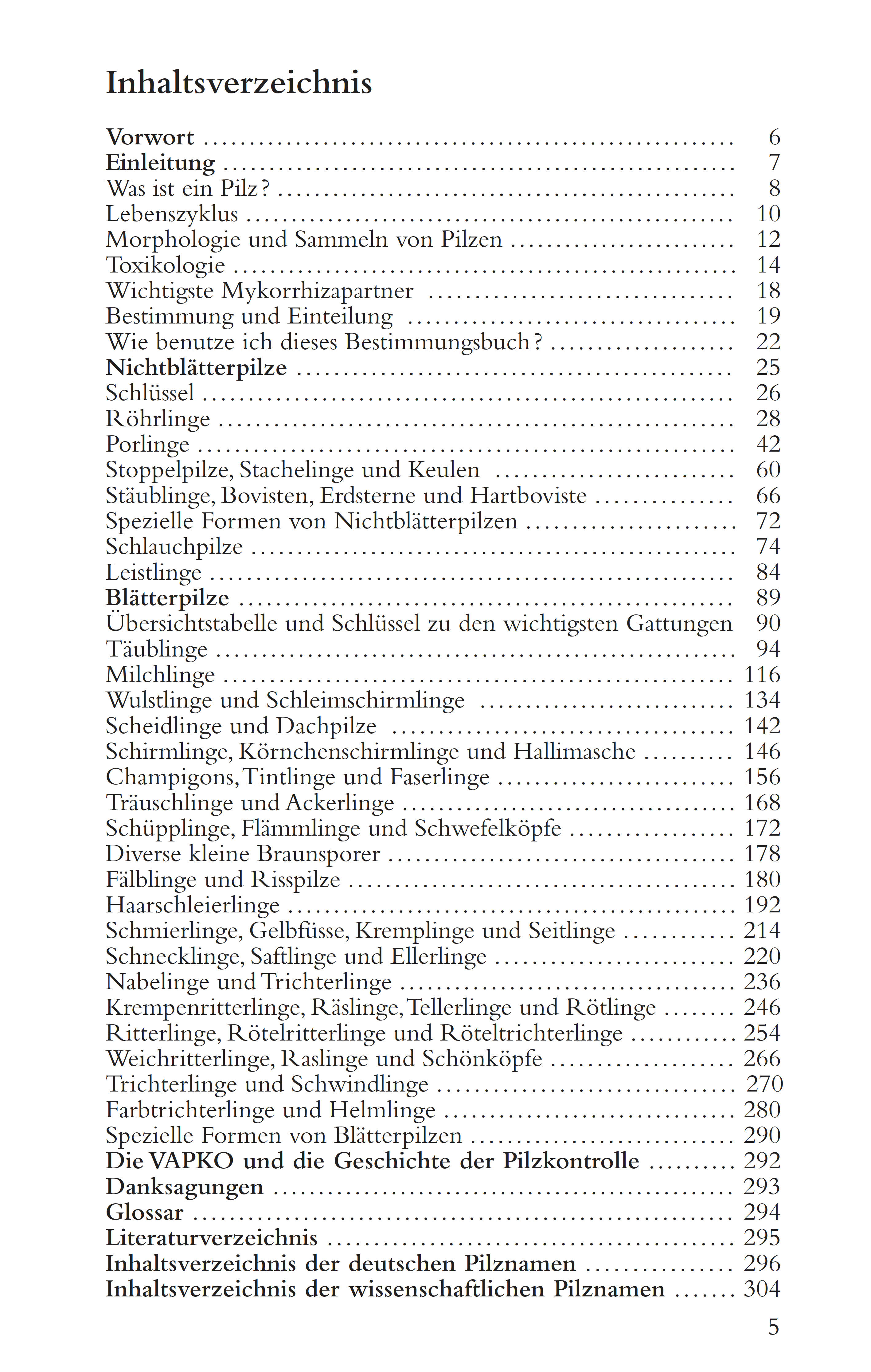gesamtes Inhaltsverzeichnis